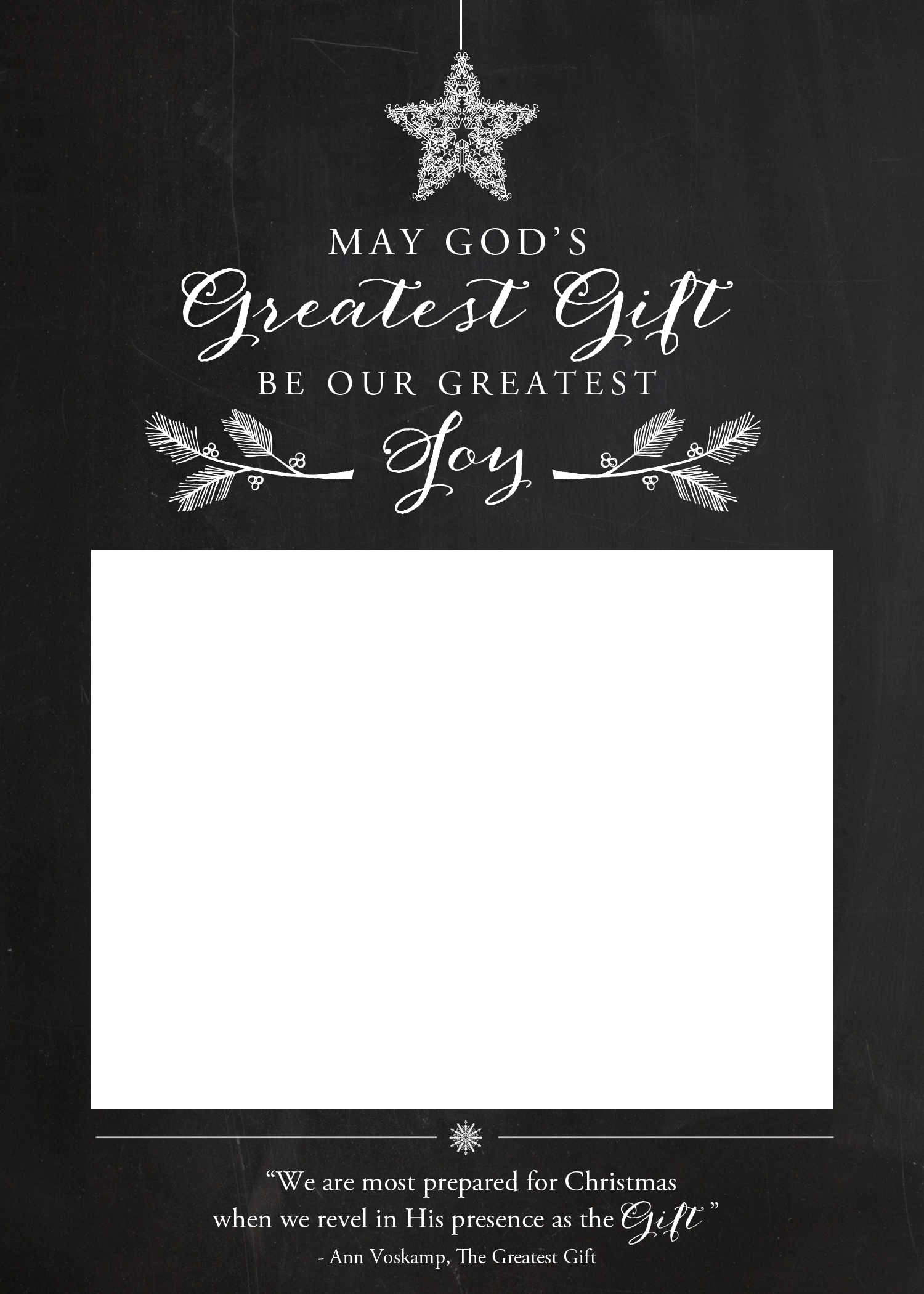 The Greatest Christmas Ann Voskamp